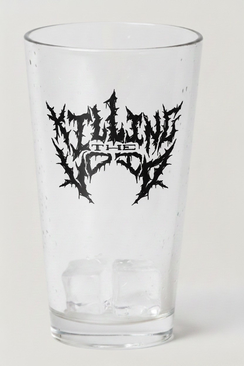 Black KTV Pint Glass