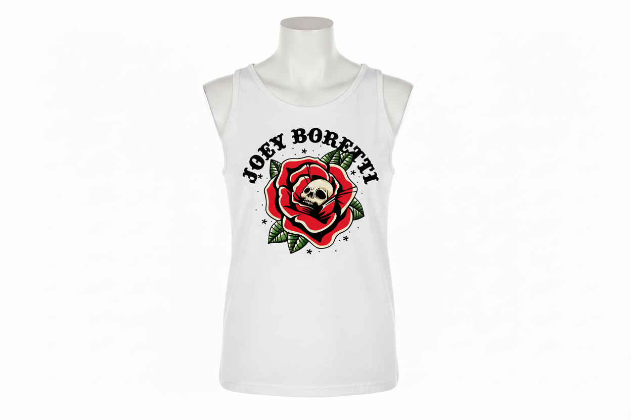 Boretti White Tank Top