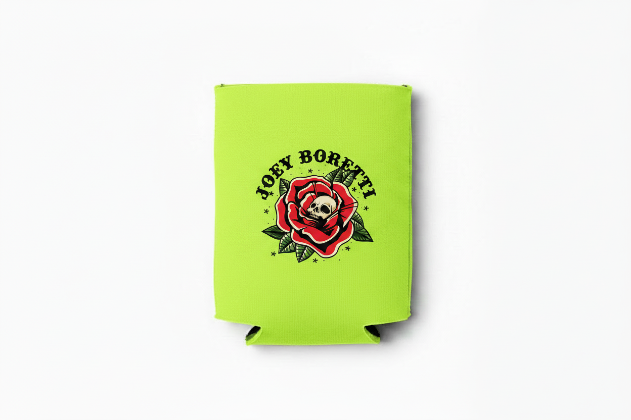 Bright Green Koozie