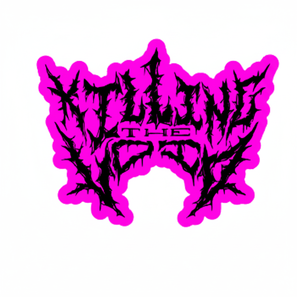 Hot Pink KTV Sticker