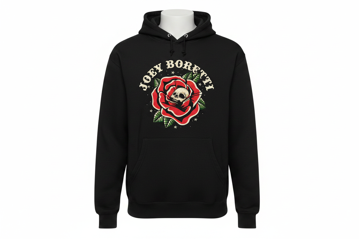 Joey Boretti Black Hoodie