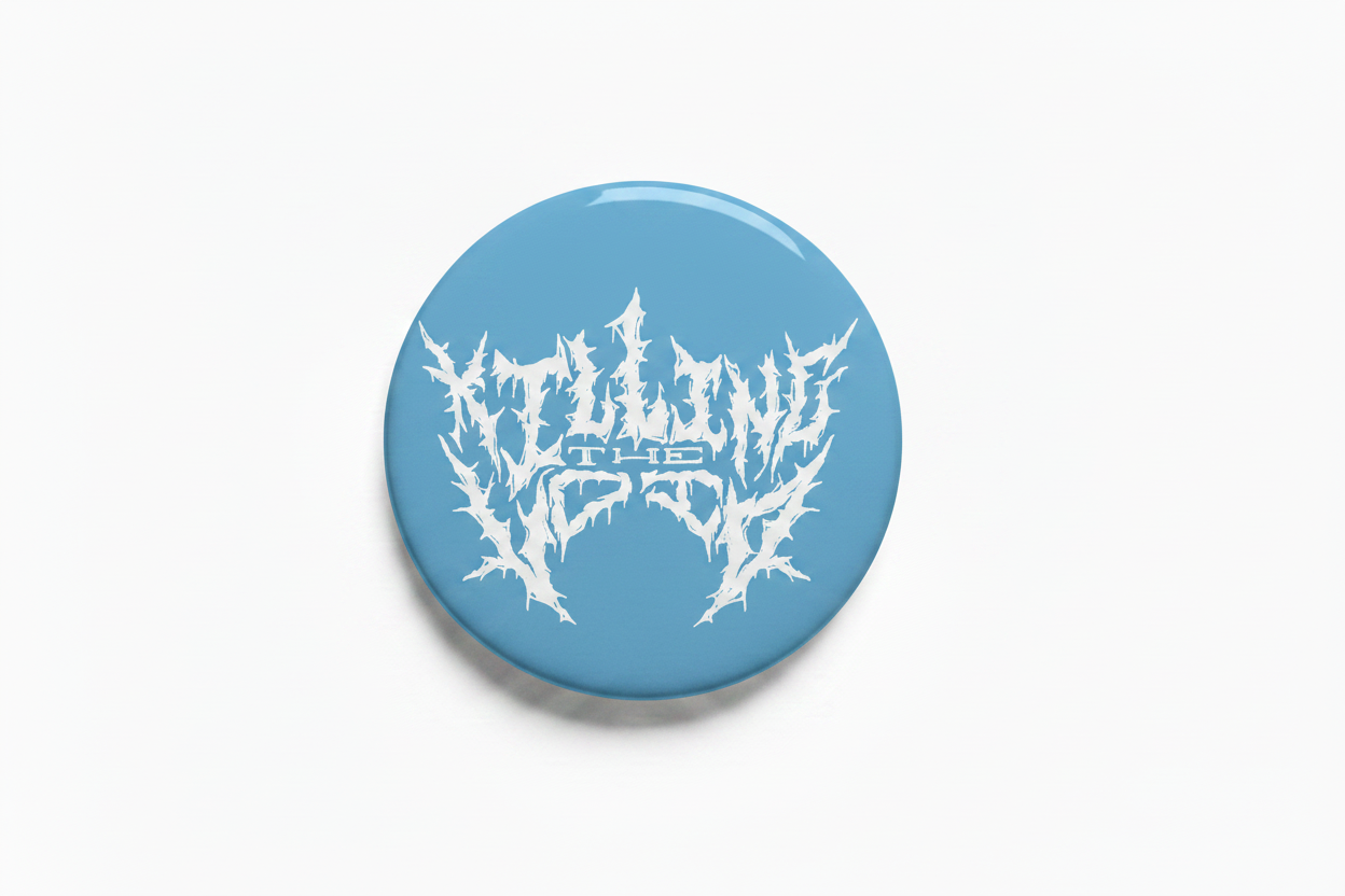 KTV Baby Blue Button