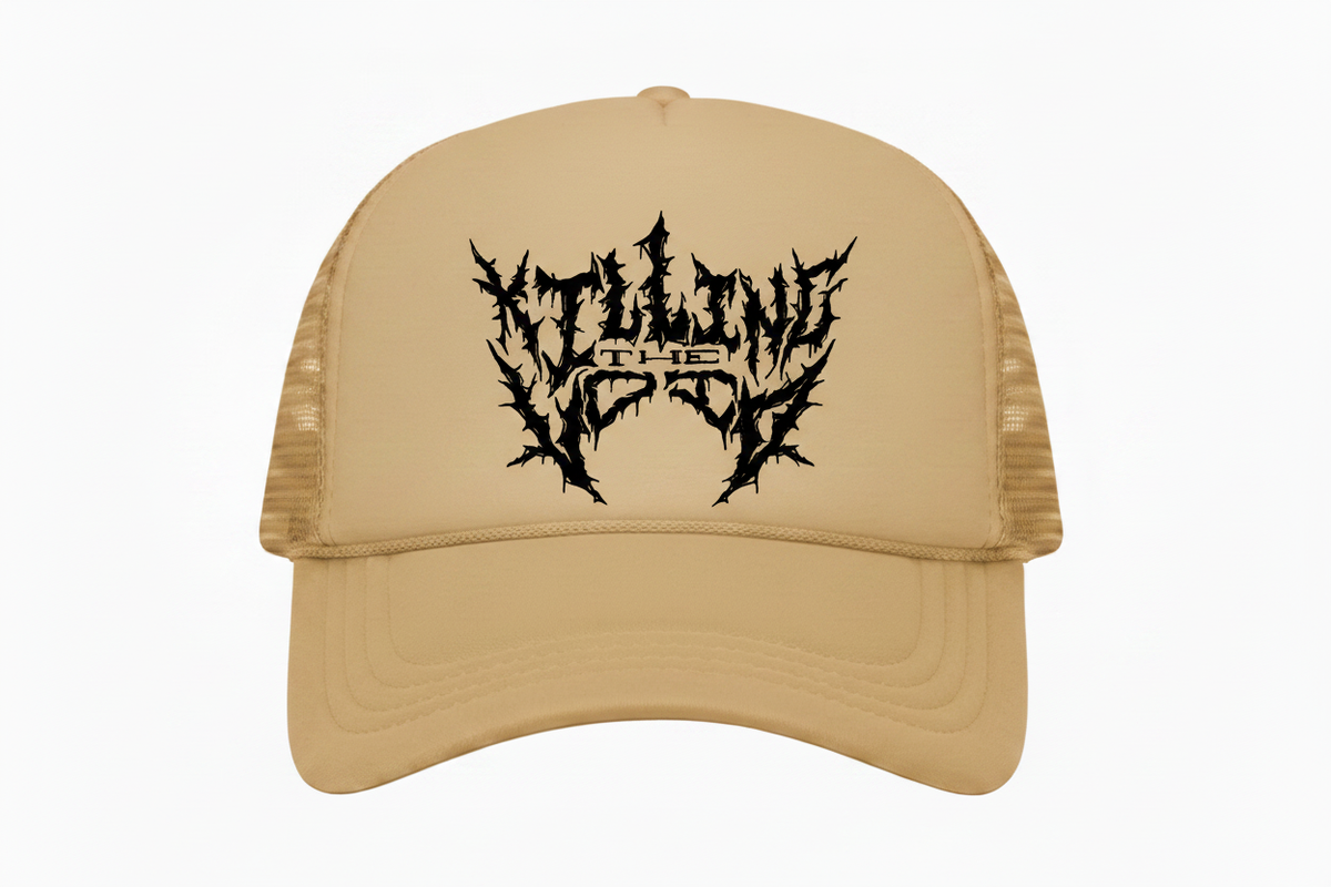 KTV Beige Trucker Hat