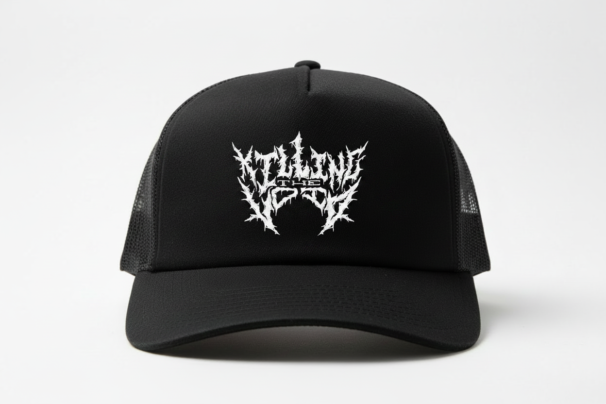 KTV Black Trucker Hat