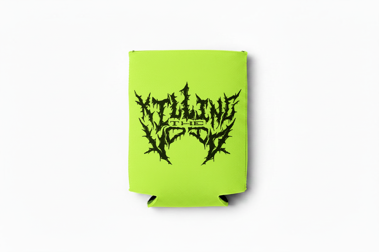 KTV Bright Green Koozie
