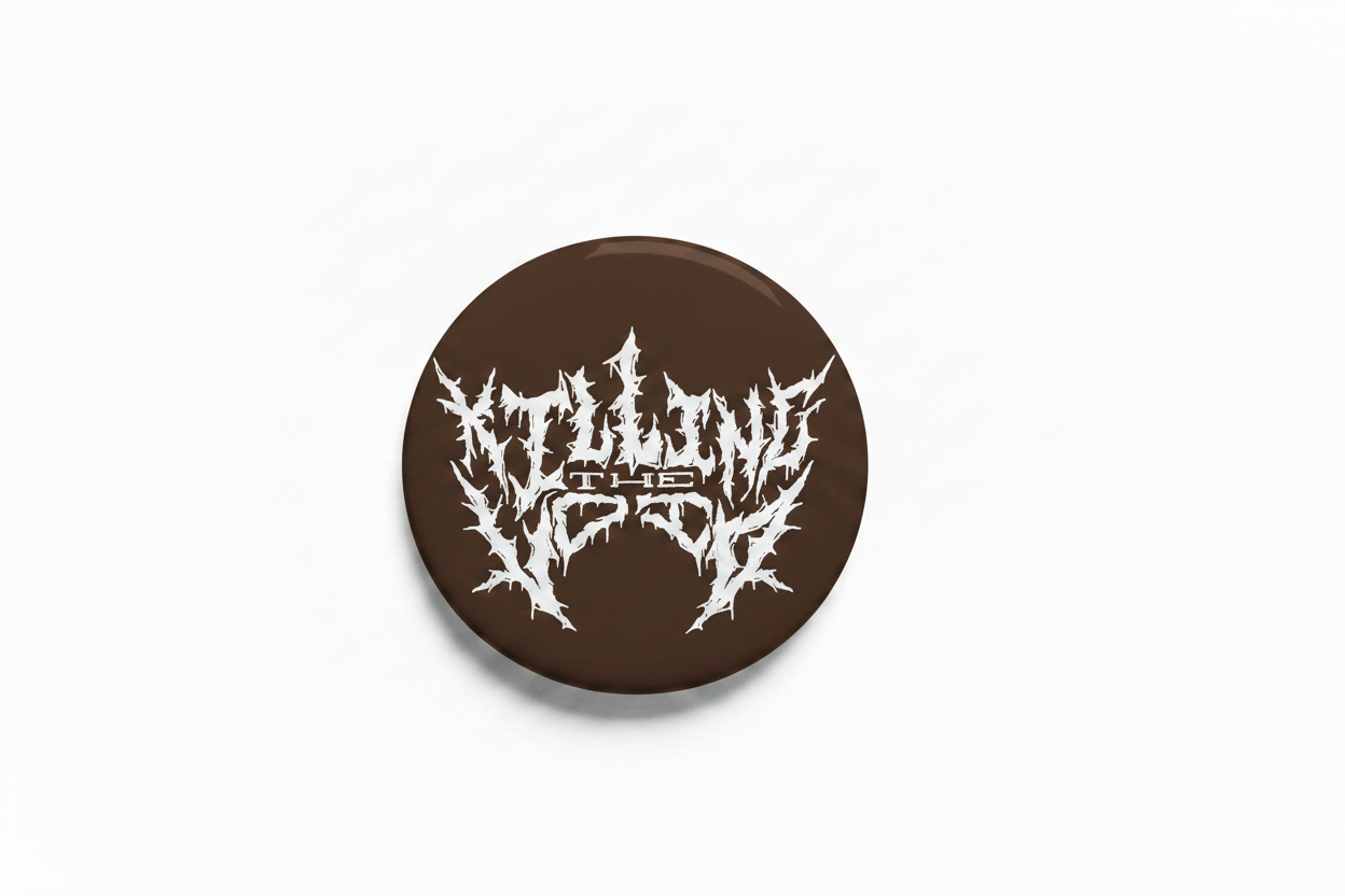 KTV Brown Button