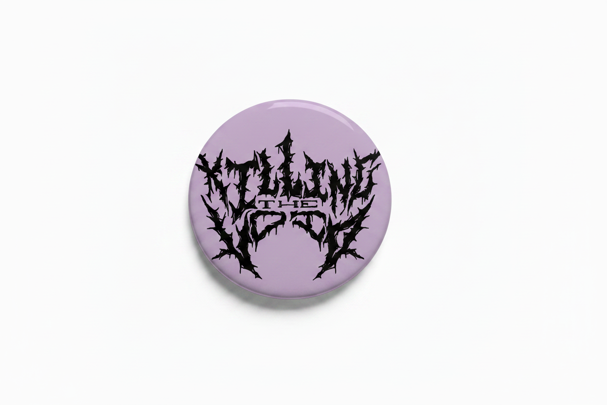 KTV Lavender Button