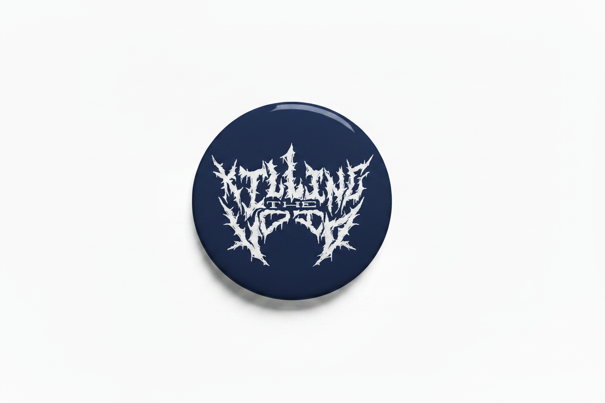 KTV Navy Button