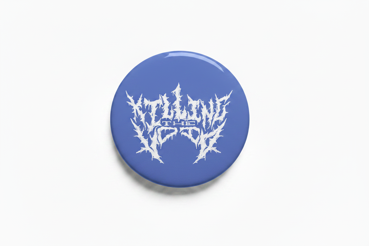 KTV Periwinkle Button