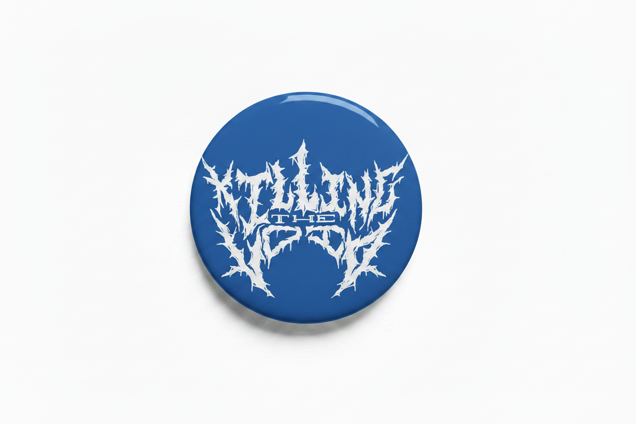 KTV Royal Blue Button