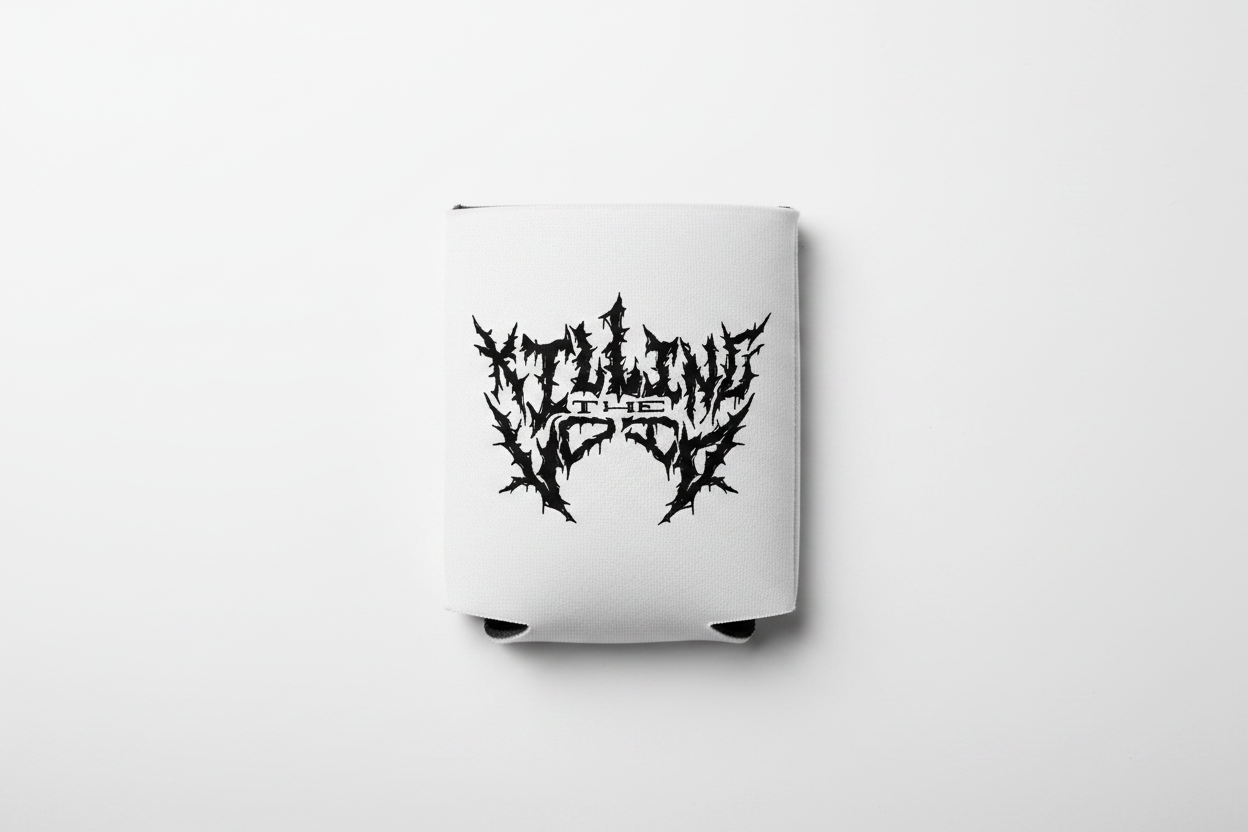 KTV White Koozie