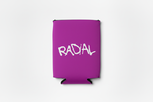 Radial #FB4FFF Koozie Flat