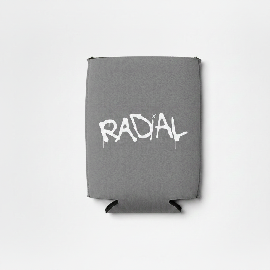 Radial Gray Koozie