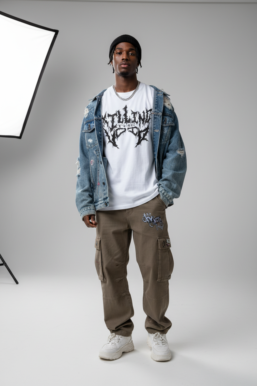 Streetwear - White KTV Tee