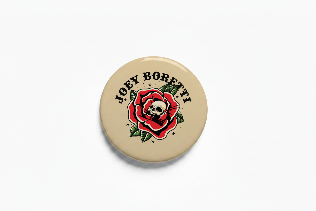 Tan Button