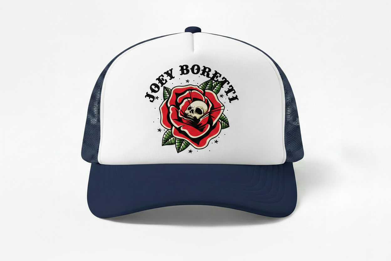 Trucker Hat Navy White